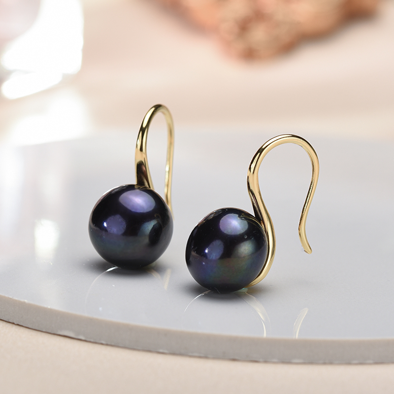 Statement Earrings Oversized - Lớn 10-11Mm Nước Ngọt Tự Nhiên