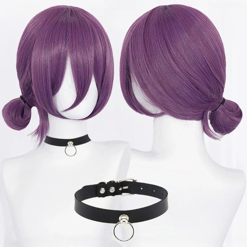 Young Women'S Accessories - Anime Reze Cosplay Wig 45cm Purple