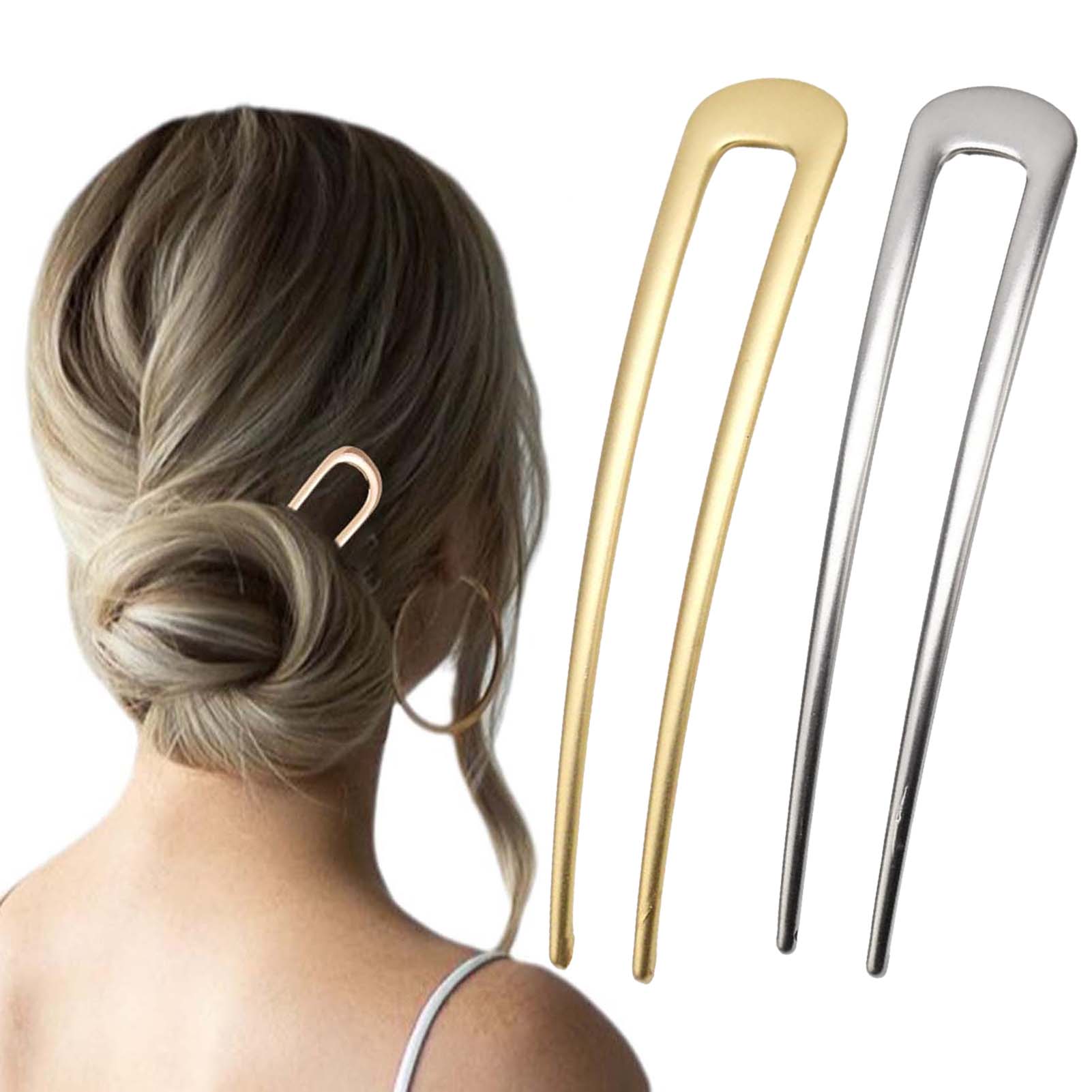 French U Shaped Hair Pins Vint - đánh giá và giá Women Accessories On Sale