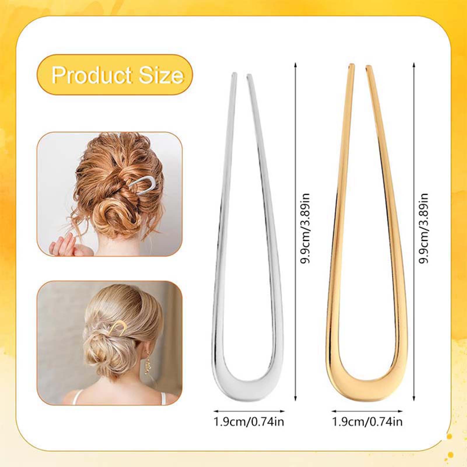 French U Shaped Hair Pins Vint - đánh giá và giá Women Accessories On Sale