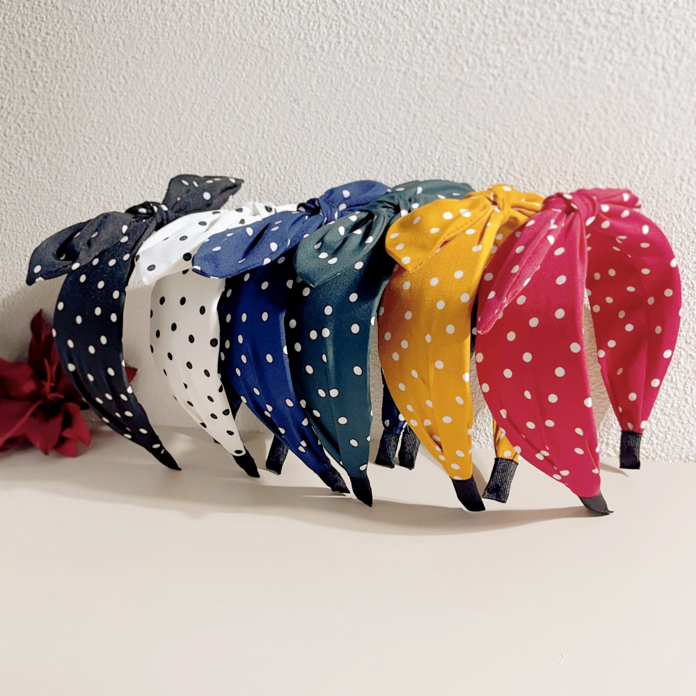 Boho Dots Wide Hair Bands for  - đánh giá và giá Women Accessories Wholesale China