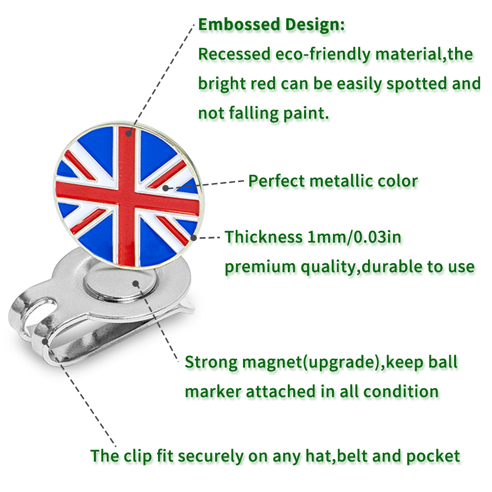 Caiton 4Pcs Golf Hat Clips Mag - đánh giá và giá Women'S Accessories Uk