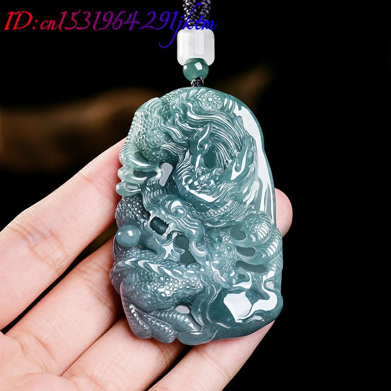 Natural Burmese Jadeite Dragon - đánh giá và giá Women Accessories For Gift