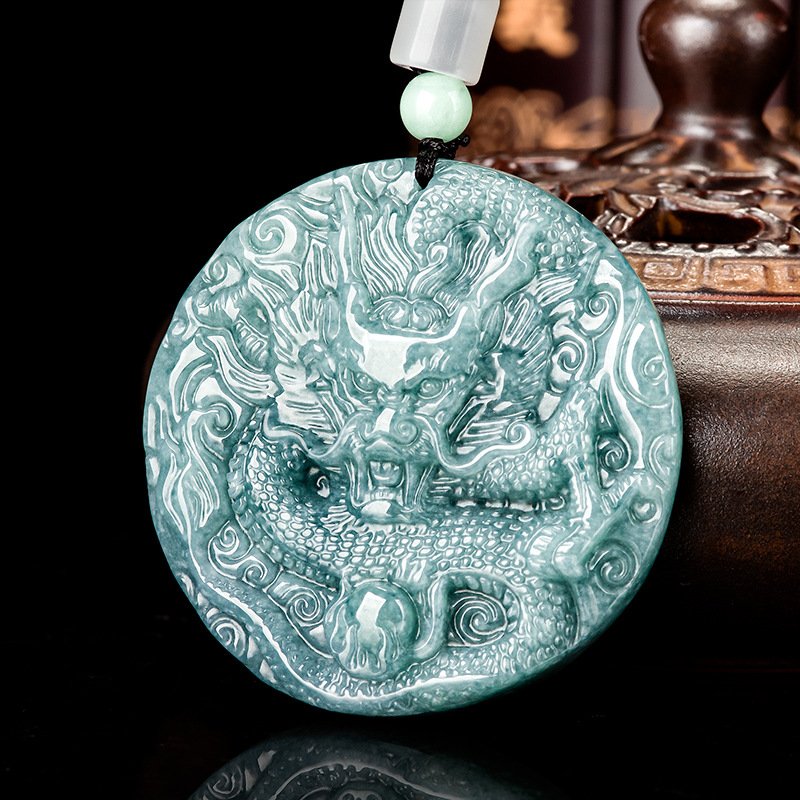 Burmese Jadeite Dragon Pendant - đánh giá và giá Women Accessories For Gift