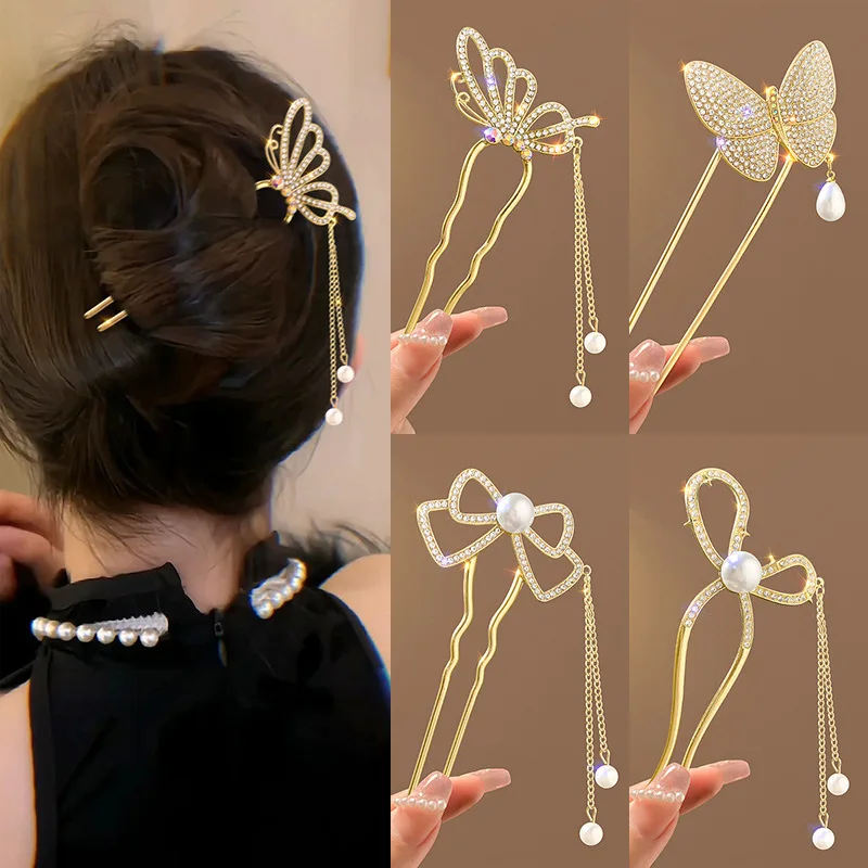 Antique style pearl rhinestone - đánh giá và giá Women Accessories On Sale