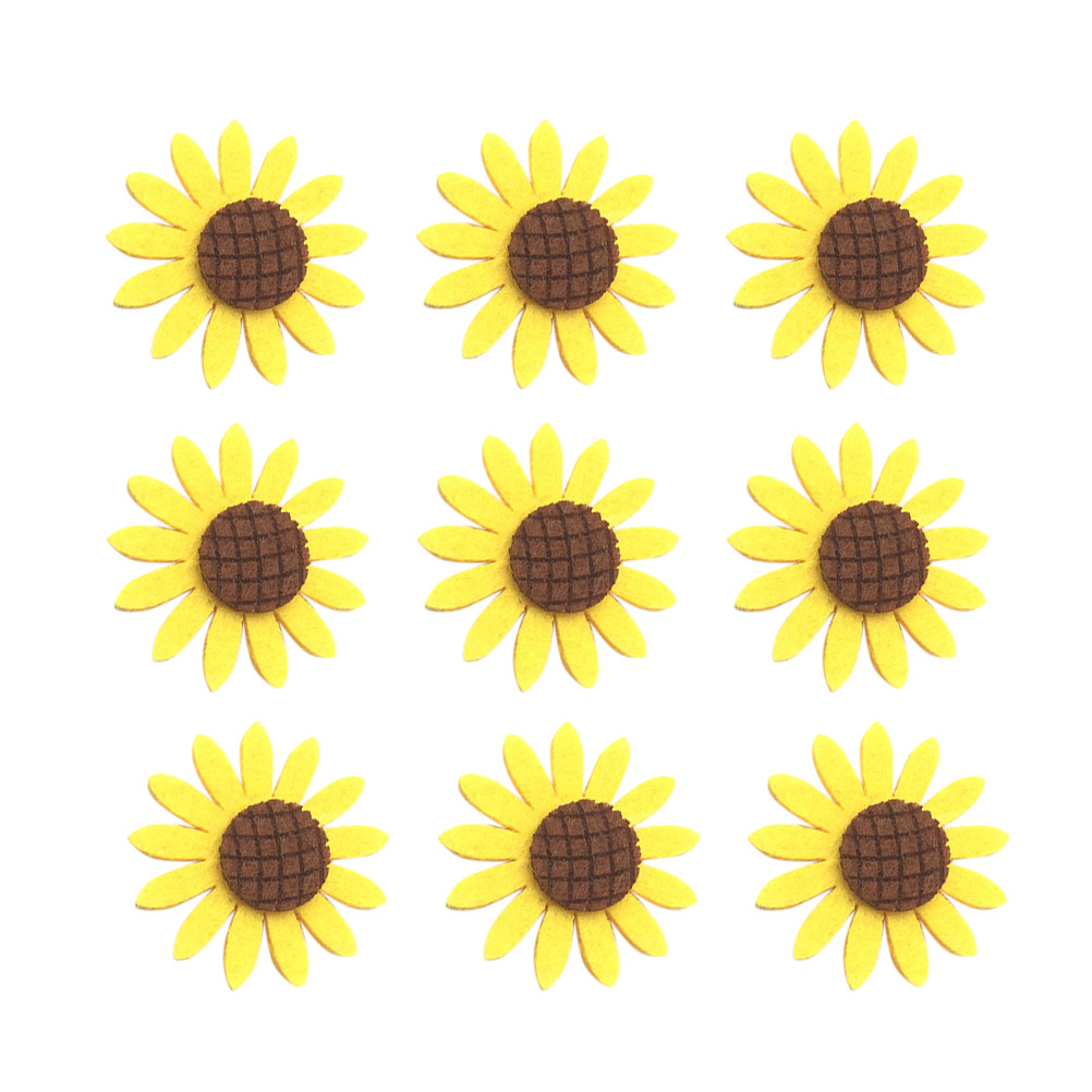36Pcs Non-Woven Fabric Sunflow - đánh giá và giá Women Accessories Meaning