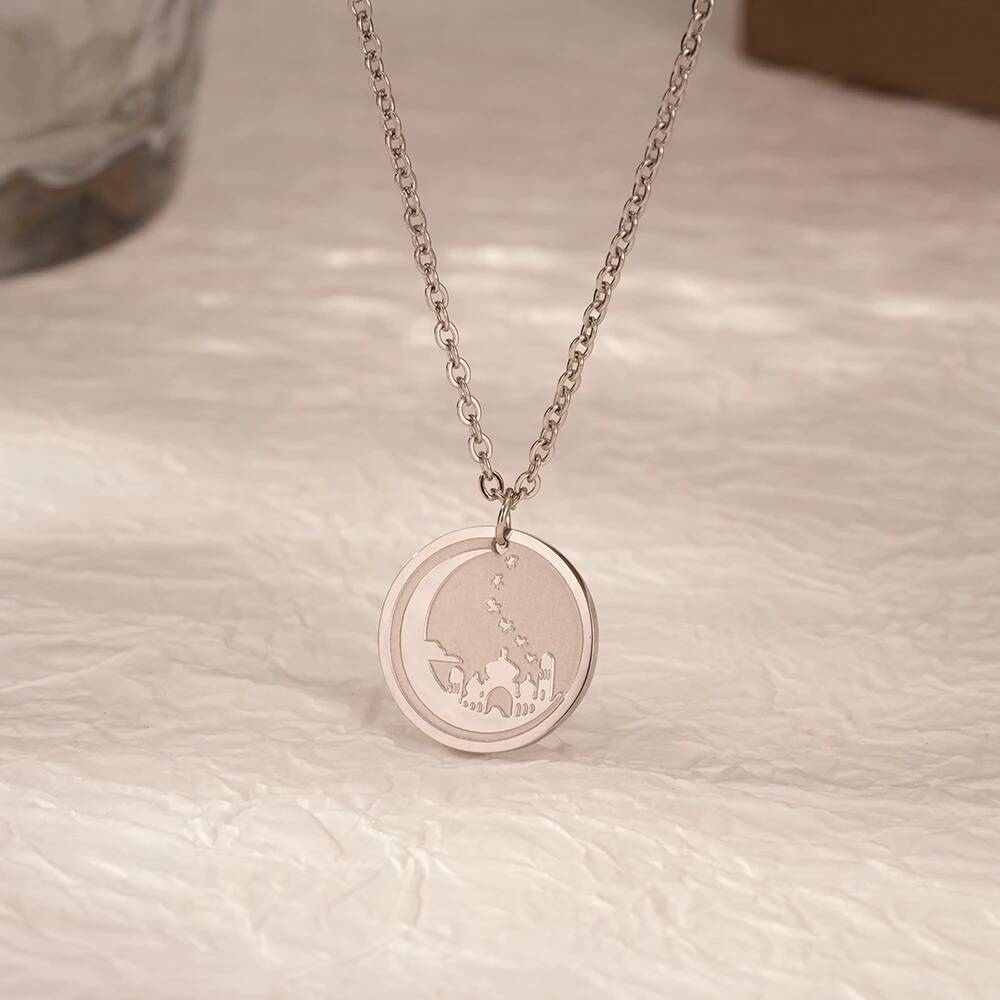 Jerusalem Palace Moon Coin Dis - đánh giá và giá Coin Necklace Delicate