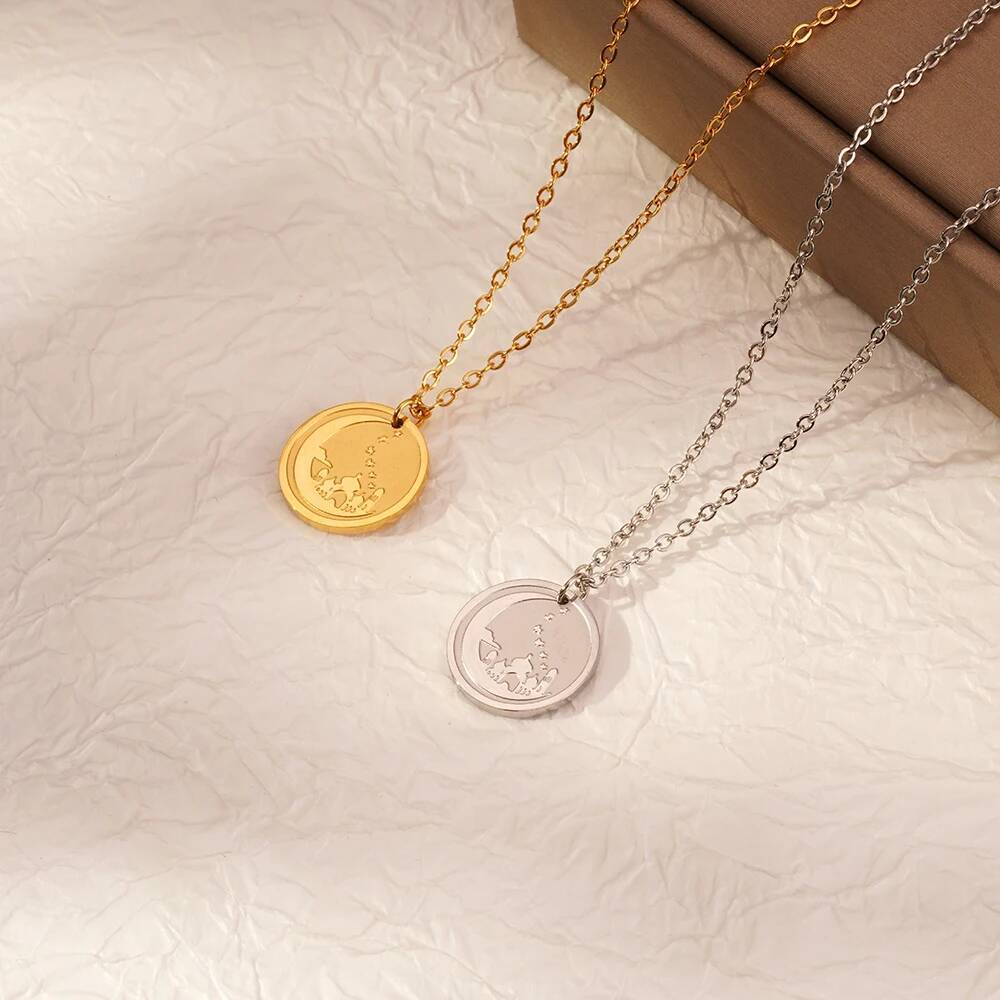 Jerusalem Palace Moon Coin Dis - đánh giá và giá Coin Necklace Delicate