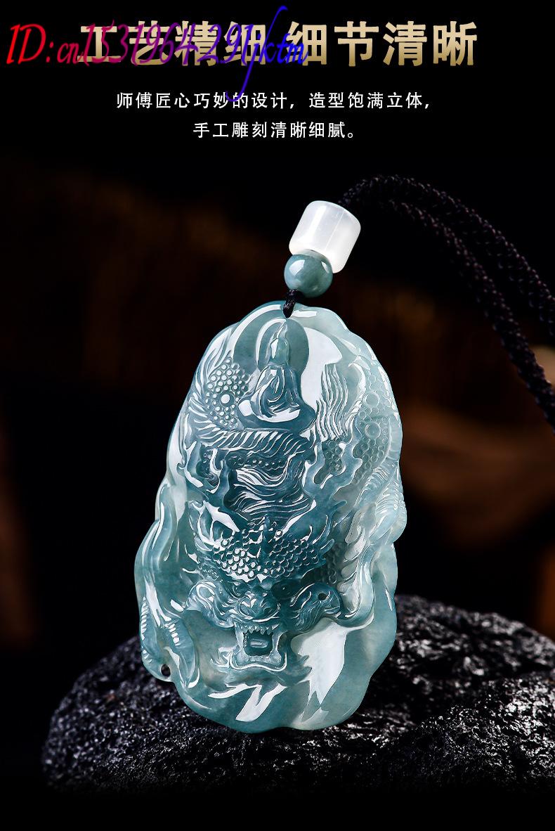 Natural Burmese Jadeite Dragon - đánh giá và giá Women Accessories For Gift