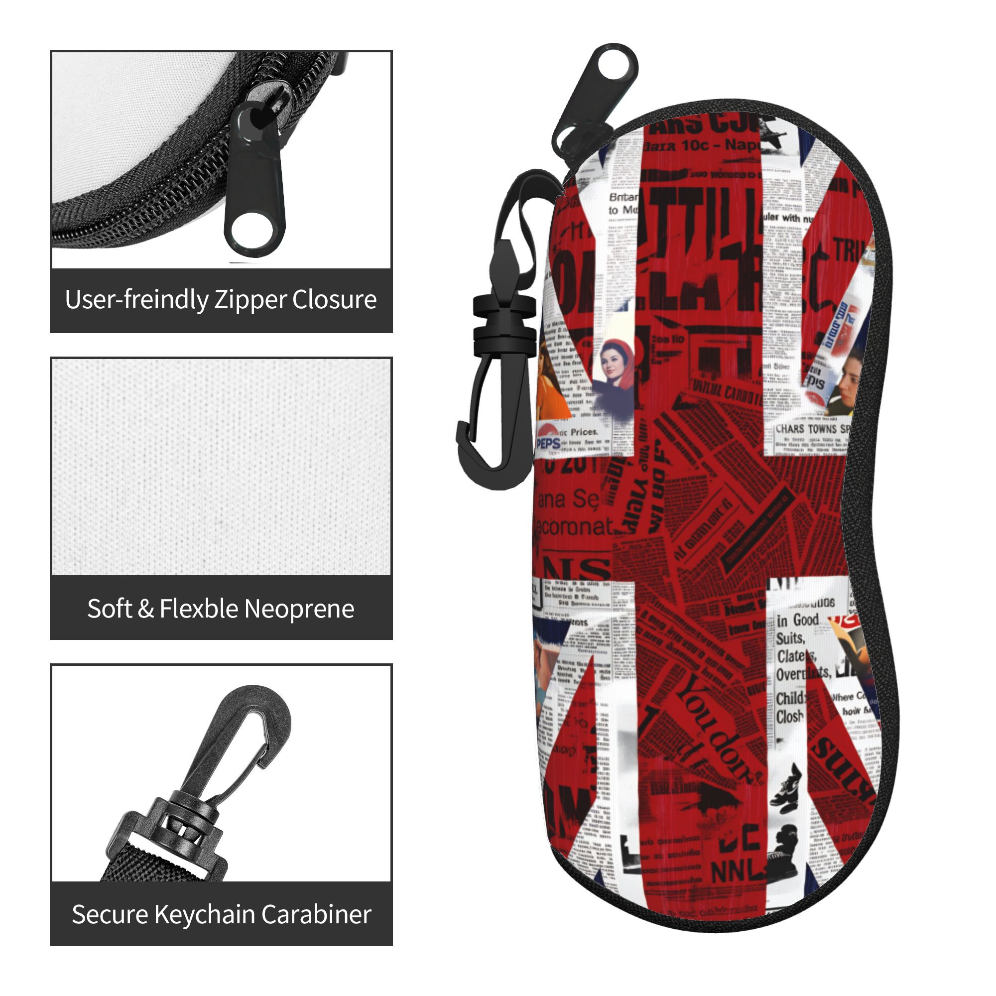 British flag UK Glasses Case   - đánh giá và giá Women'S Accessories Uk