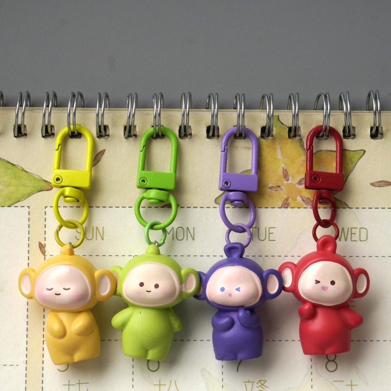 4PCS Hot Cartoon Teletubbies S - đánh giá và giá Women'S Key Accessories