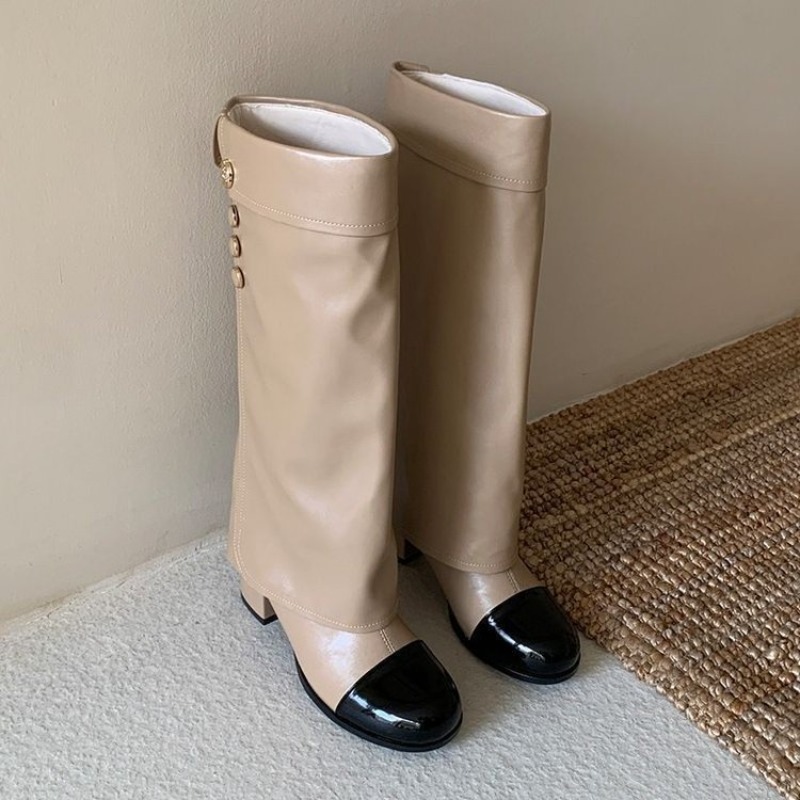 Elegant Black White Spliced Kn - đánh giá và giá Women'S Ankle Accessories