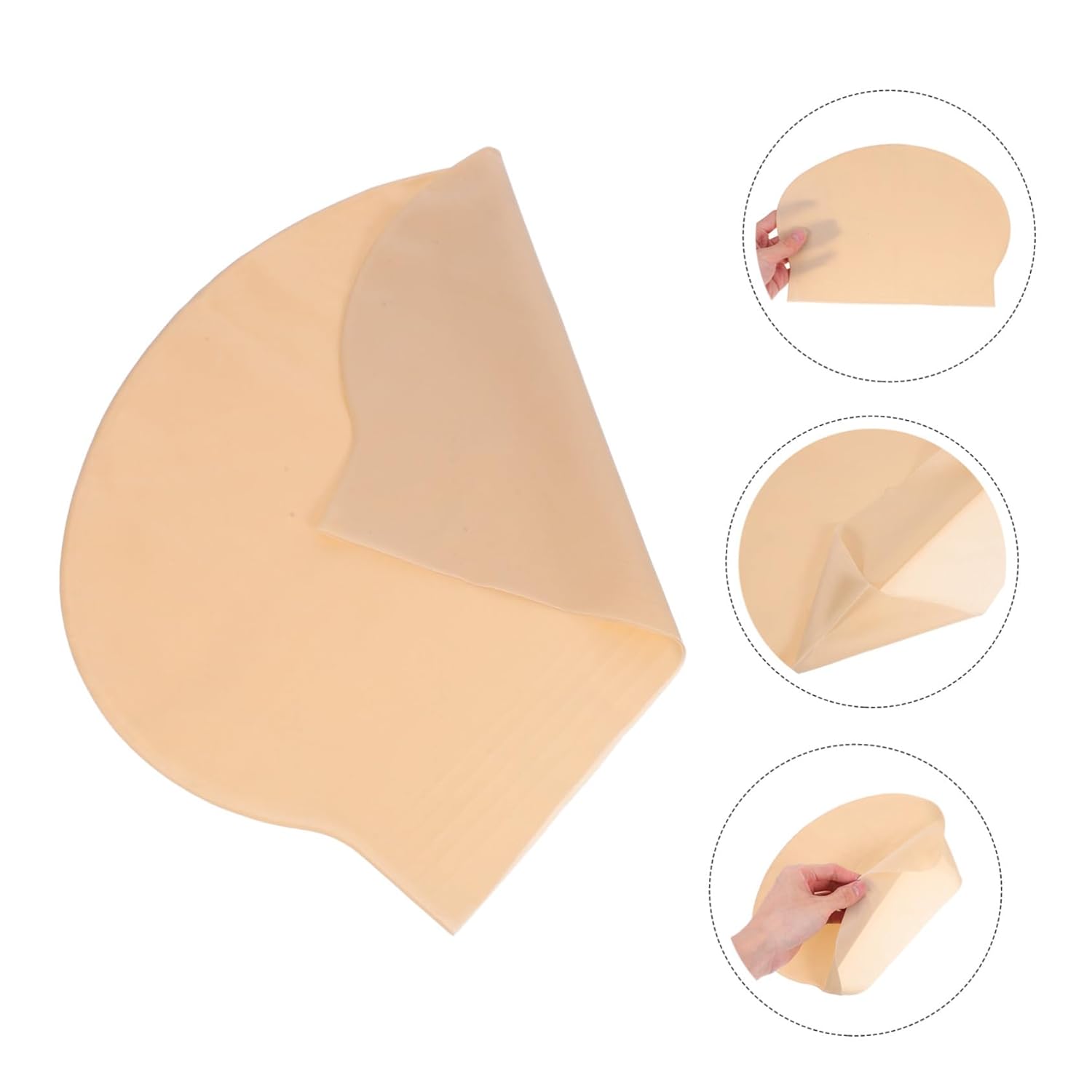 6pcs Bald Caps with Glasses Ba - đánh giá và giá Women Accessories Combo Gift