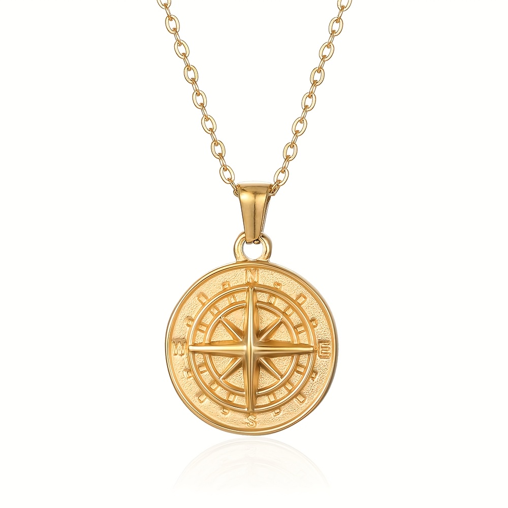 Stainless Steel Women Delicate - đánh giá và giá Coin Necklace Delicate