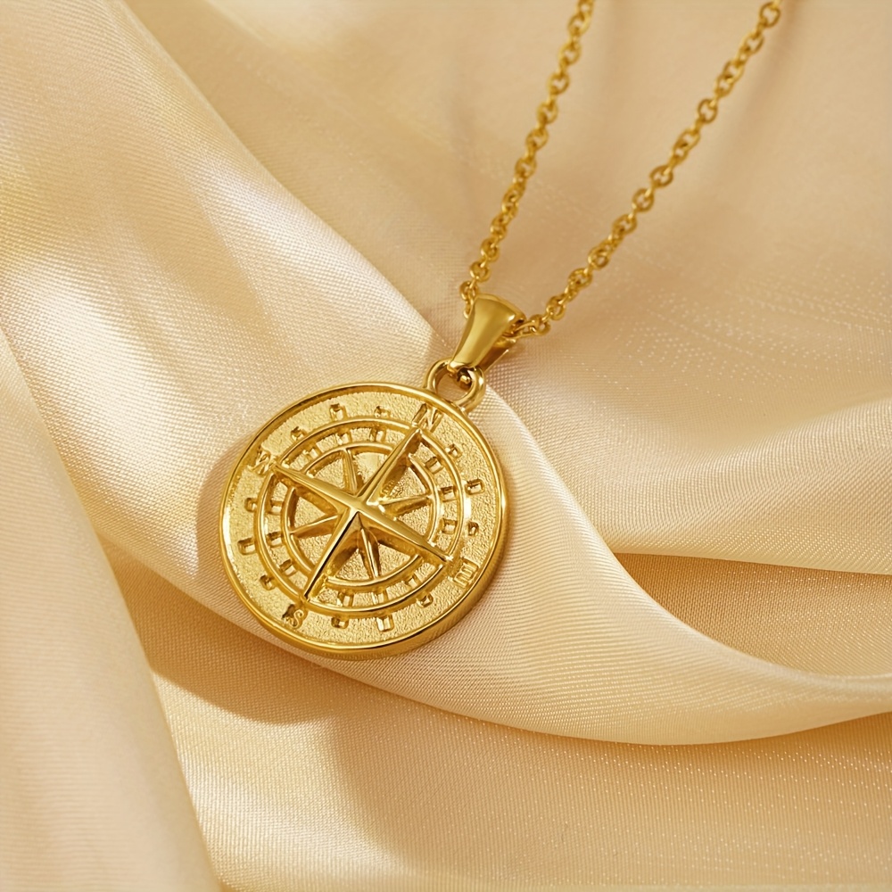 Stainless Steel Women Delicate - đánh giá và giá Coin Necklace Delicate