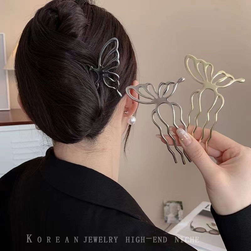 Korean Butterfly U Shape Hair  - đánh giá và giá Women Accessories On Sale