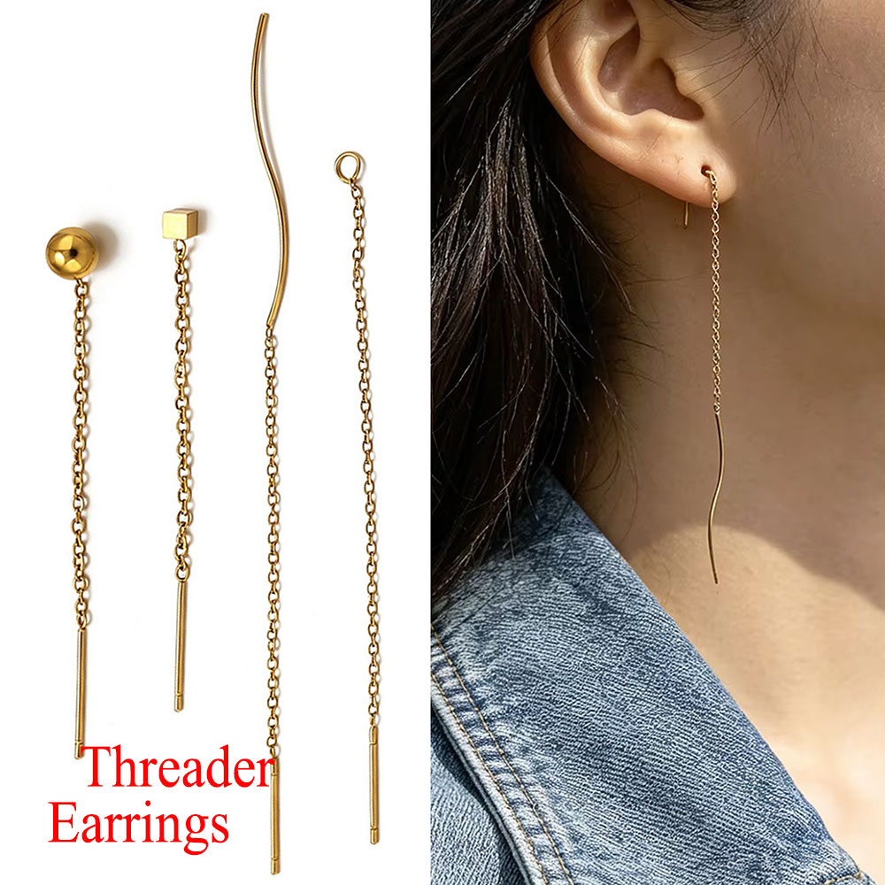 10pcs Stainless Steel Long Ear - đánh giá và giá Women Accessories Gift Set