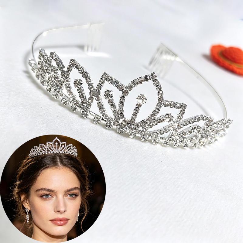 Silver Color Sparkling Rhinest - đánh giá và giá Women Accessories For Gift