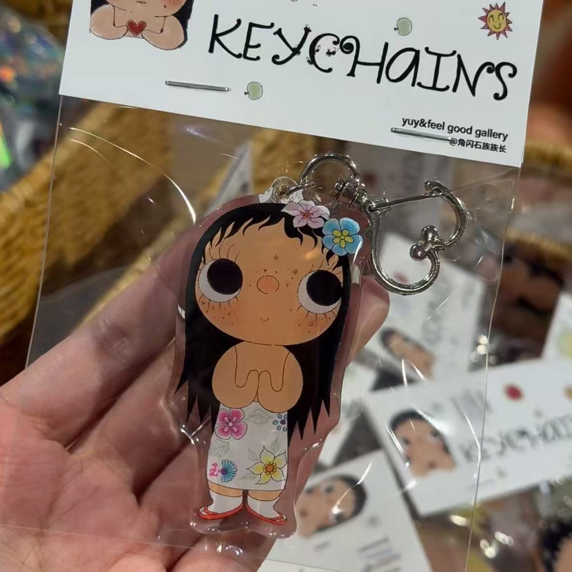 Yuy Is A Girl. Cute Cartoon Gi - đánh giá và giá Women'S Key Accessories