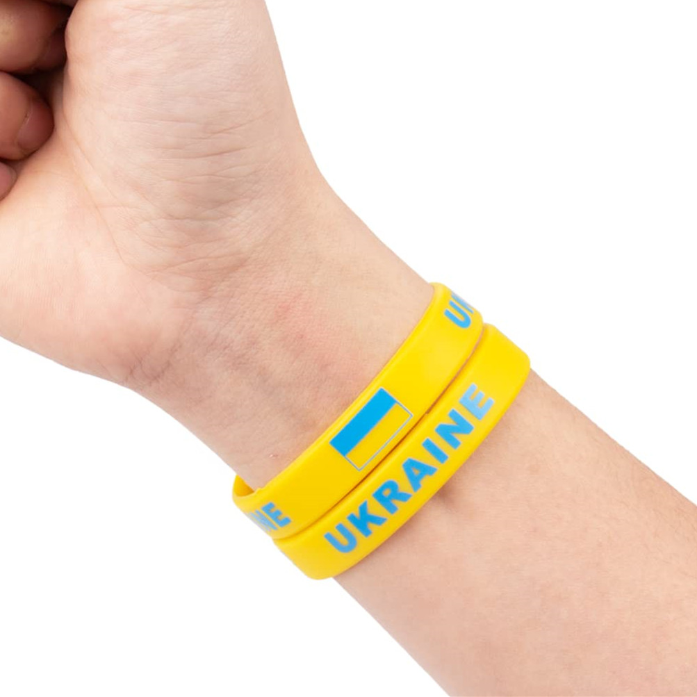 2pcs Ukraine Flag Bracelet Sil - đánh giá và giá Women'S Accessories Uk