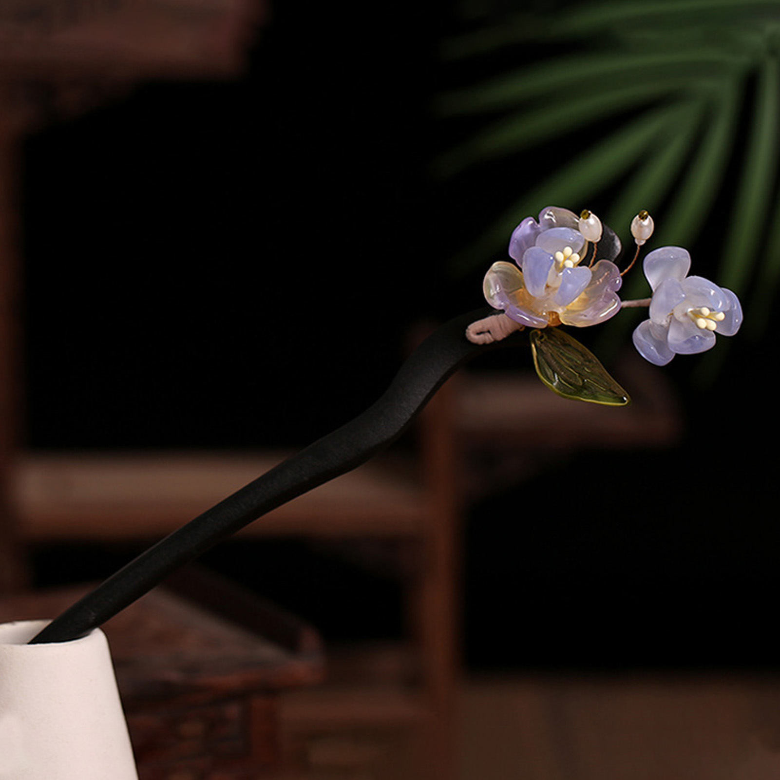 Chinese Style Flower Tassel Ha - đánh giá và giá Women Accessories On Sale