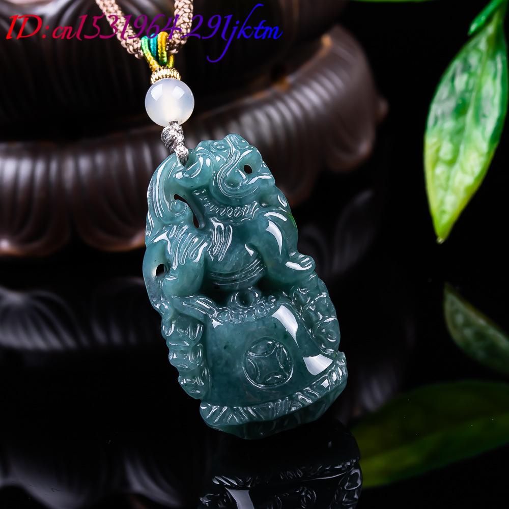 Burmese Jadeite Pixiu Pendant  - đánh giá và giá Women Accessories For Gift