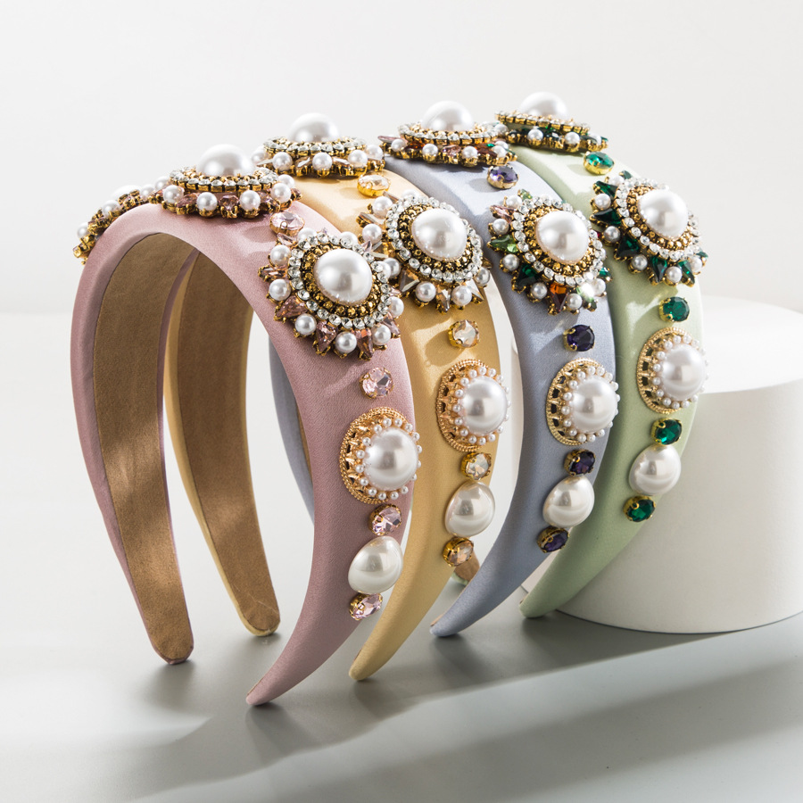 Baroque Rhinestone Headband Ha - đánh giá và giá Women Accessories Wholesale China