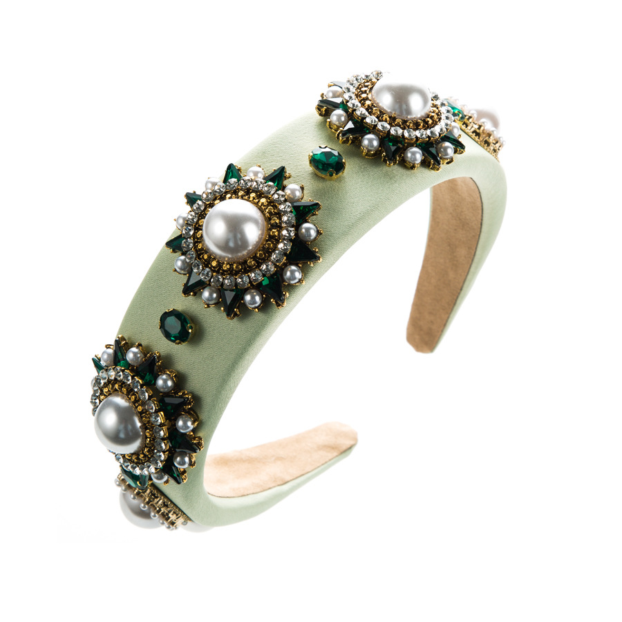 Baroque Rhinestone Headband Ha - đánh giá và giá Women Accessories Wholesale China