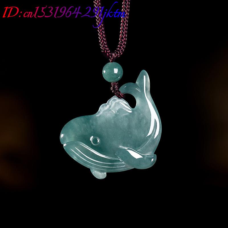 Natural Burmese Jadeite Whale  - đánh giá và giá Women Accessories For Gift