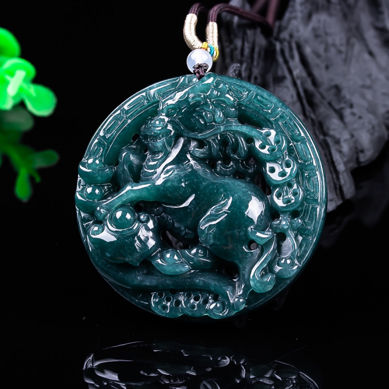 Burmese Jadeite Dragon Pendant - đánh giá và giá Women Accessories For Gift