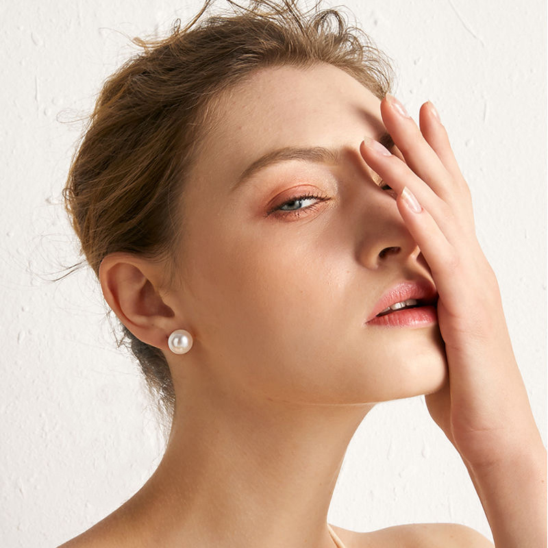 10-13mm Big Pearl Earrings Rea - đánh giá và giá Statement Earrings Oversized