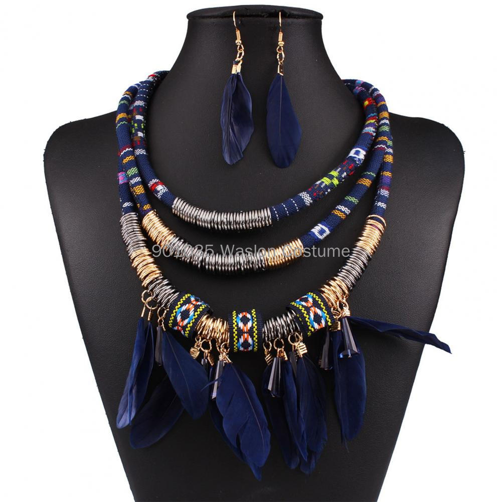 2Pcs/Set Egypt Feather Tassel  - đánh giá và giá Women Accessories In Egypt