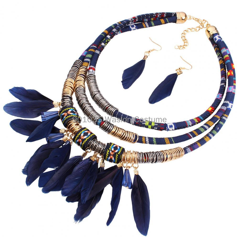 2Pcs/Set Egypt Feather Tassel  - đánh giá và giá Women Accessories In Egypt