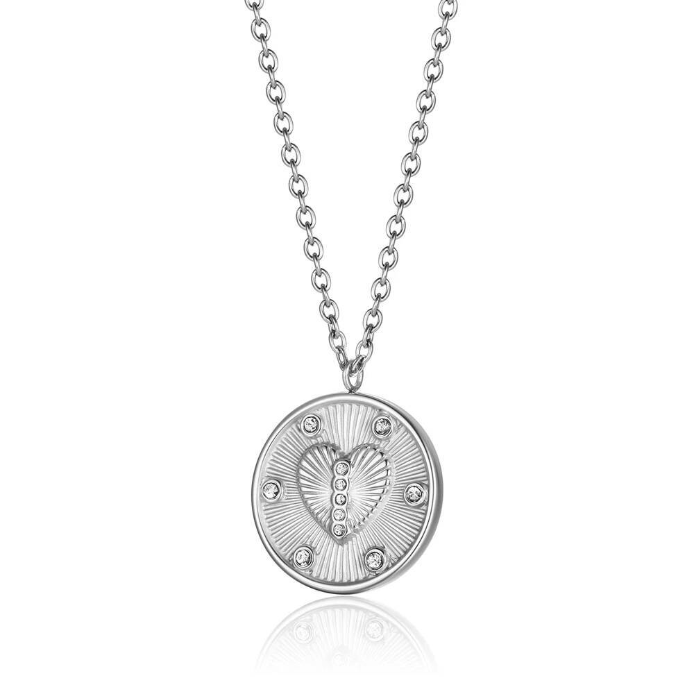Stainless Steel Women Delicate - đánh giá và giá Coin Necklace Delicate