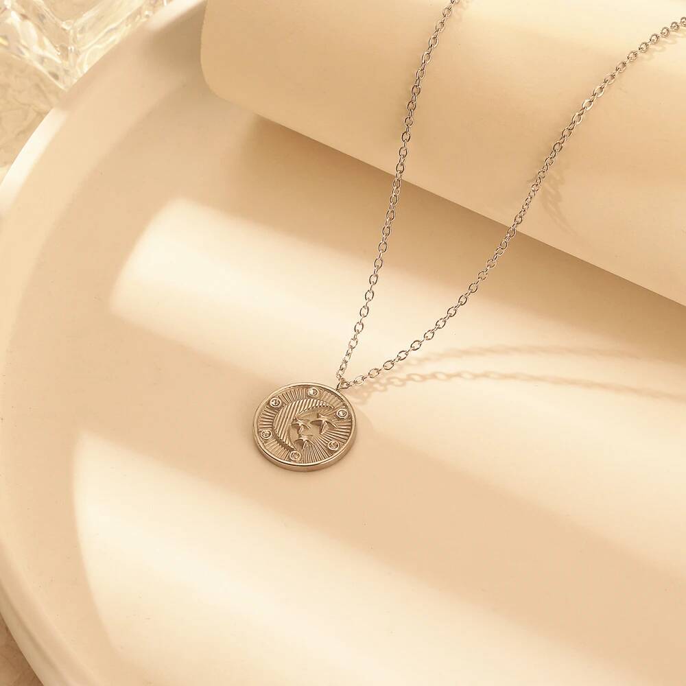 Stainless Steel Women Delicate - đánh giá và giá Coin Necklace Delicate