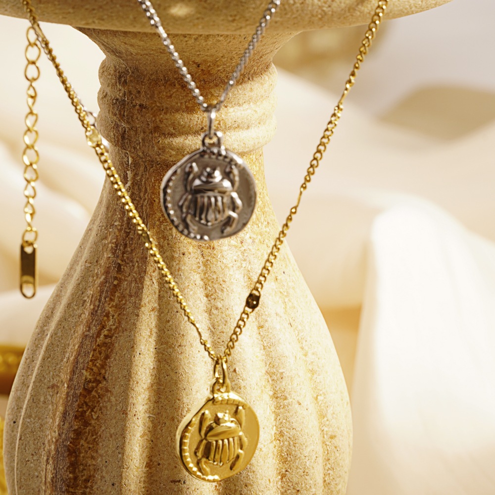 Stainless Steel Women Delicate - đánh giá và giá Coin Necklace Delicate