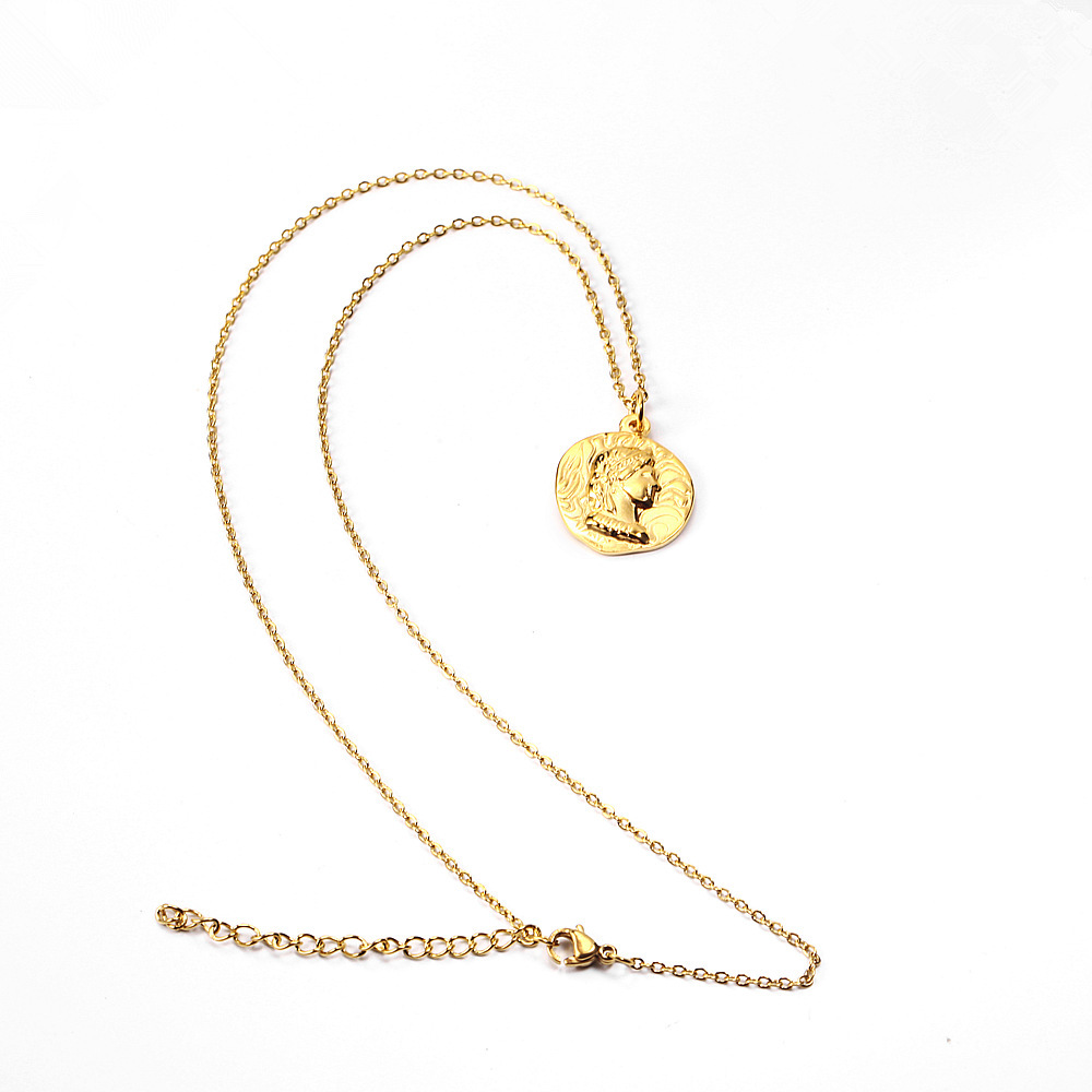 Gold Plated Queen Elizabeth Po - đánh giá và giá Coin Necklace Delicate