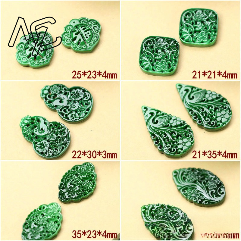 2pcs DIY Natural Dry Green Eme - đánh giá và giá Women Accessories For Gift