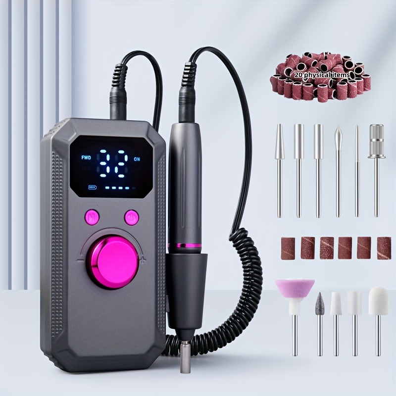Rechargeable Electric Nail Dri - đánh giá và giá Women Accessories Combo Gift