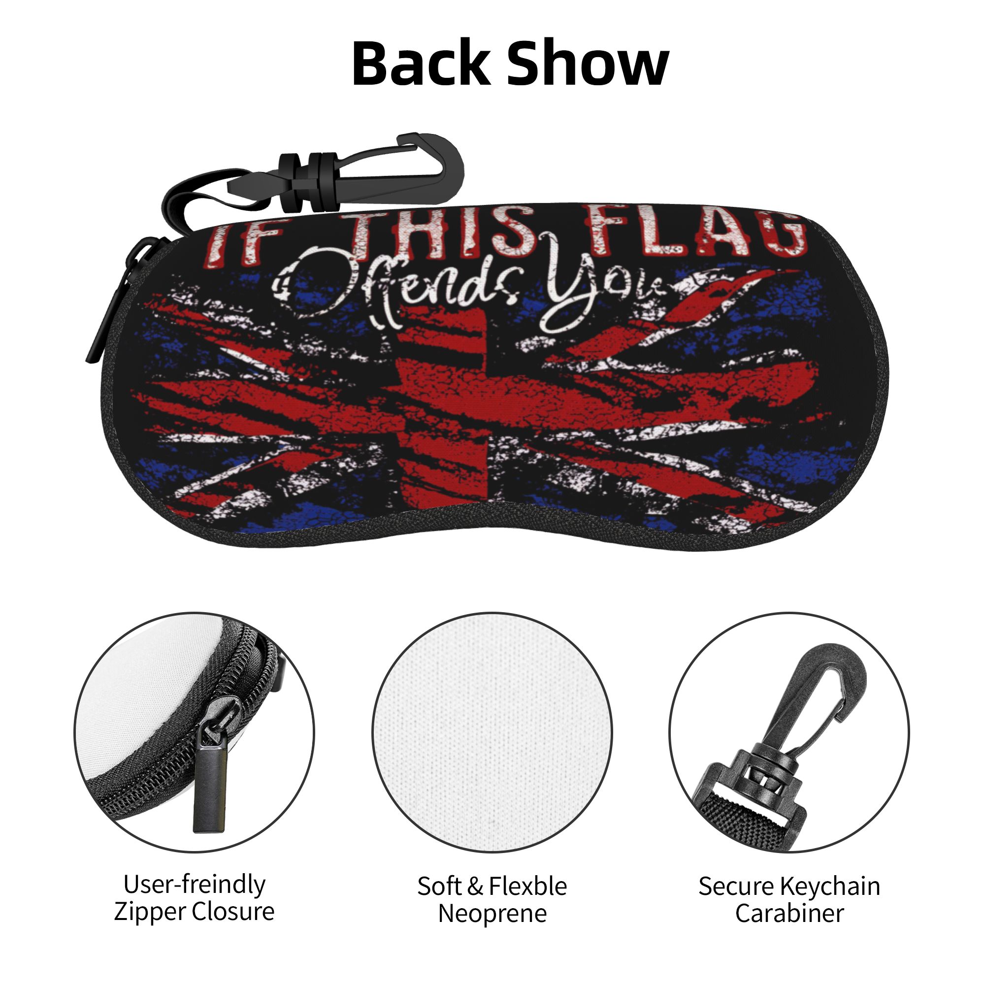 British flag UK Glasses Case M - đánh giá và giá Women'S Accessories Uk