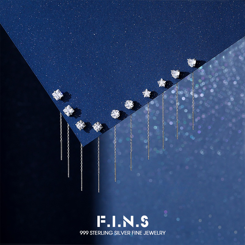 F.I.N.S Luxury S999 Sterling S - đánh giá và giá Statement Earrings Oversized