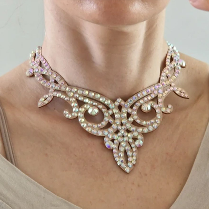 Belly Dance Sparkle Necklace C - đánh giá và giá Women Accessories In Egypt