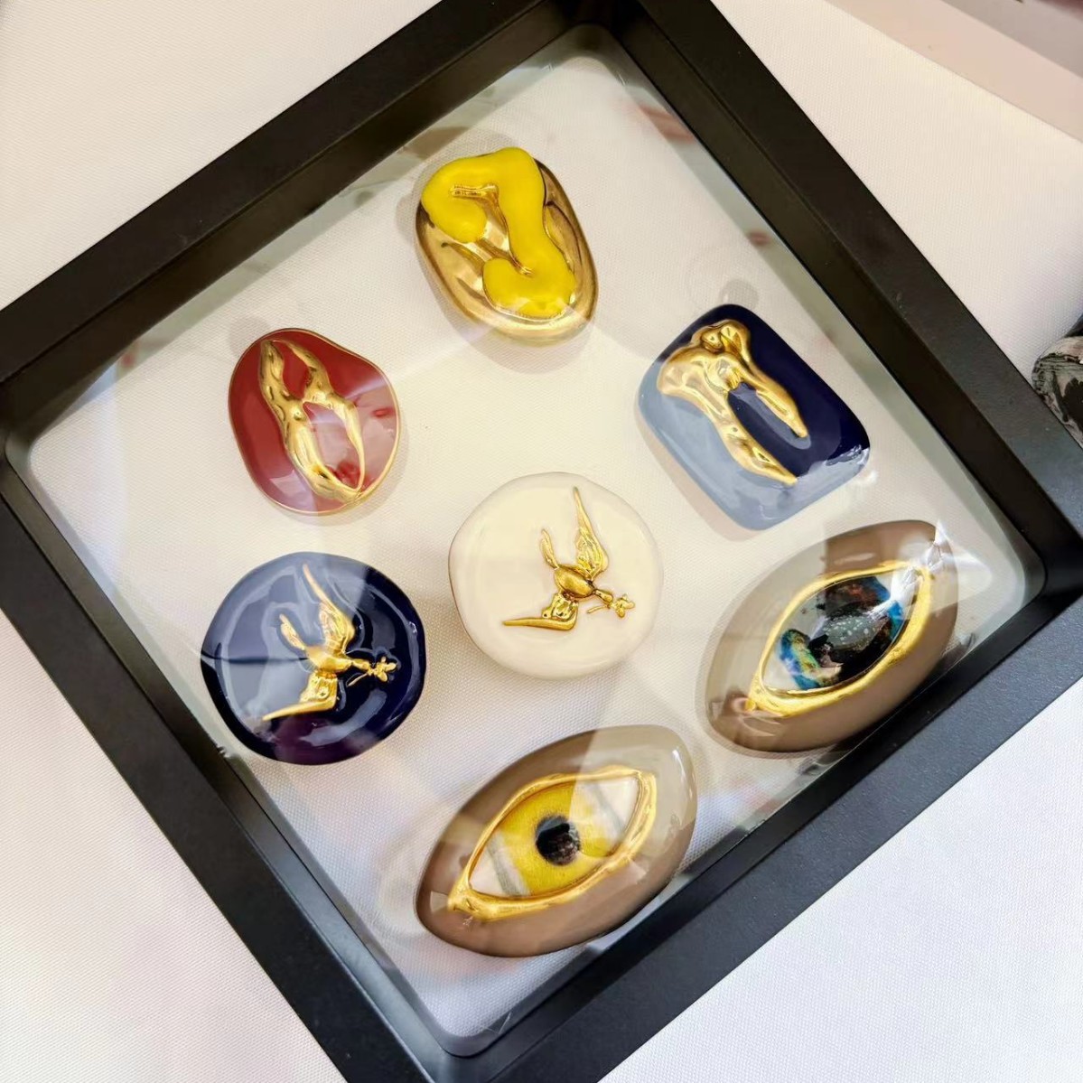 Europe America Colored Enamel  - đánh giá và giá Accessories Brand For Women