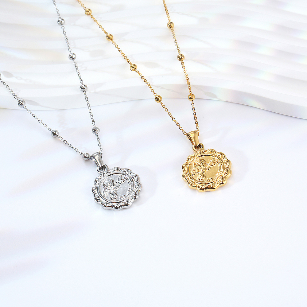 Women Delicate The Angel Cupid - đánh giá và giá Coin Necklace Delicate