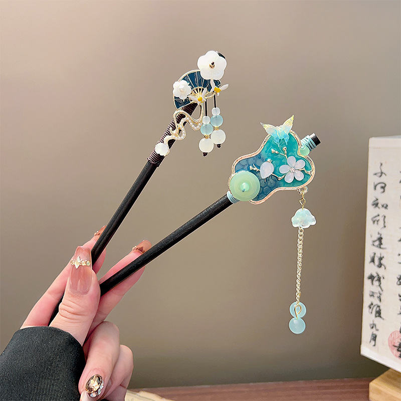 Classic Tassel Hair Stick Blac - đánh giá và giá Young Women'S Accessories