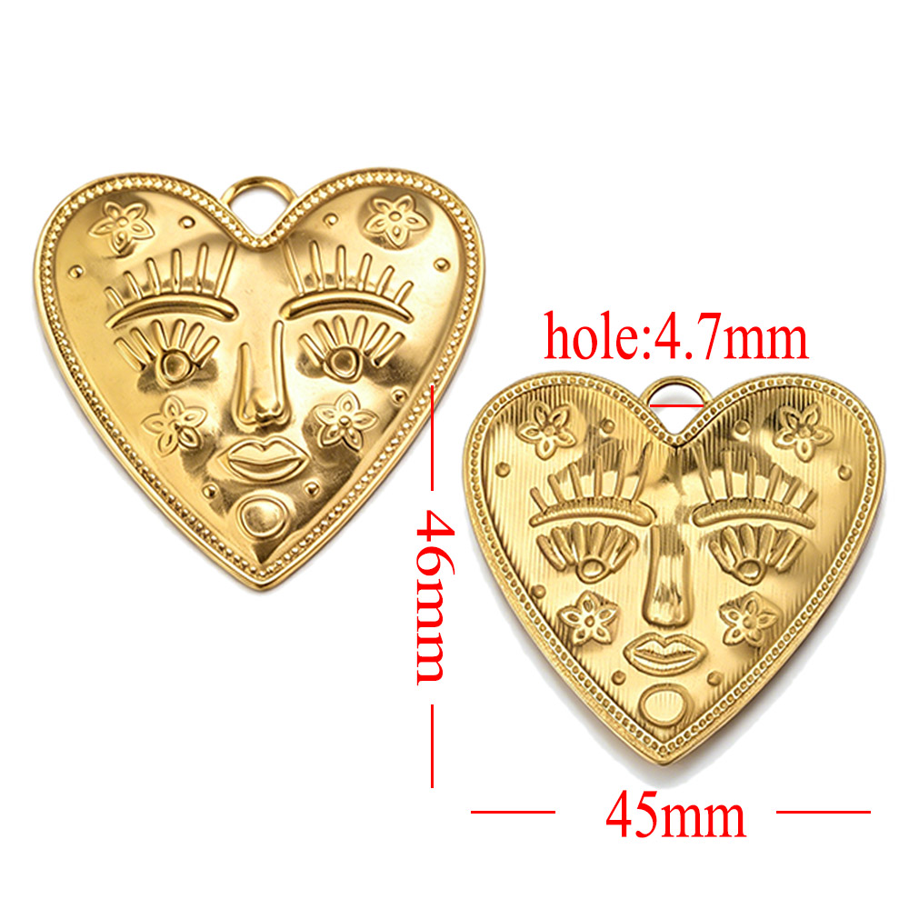 5pcs 304 Stainless Steel Sun L - đánh giá và giá Statement Earrings Oversized