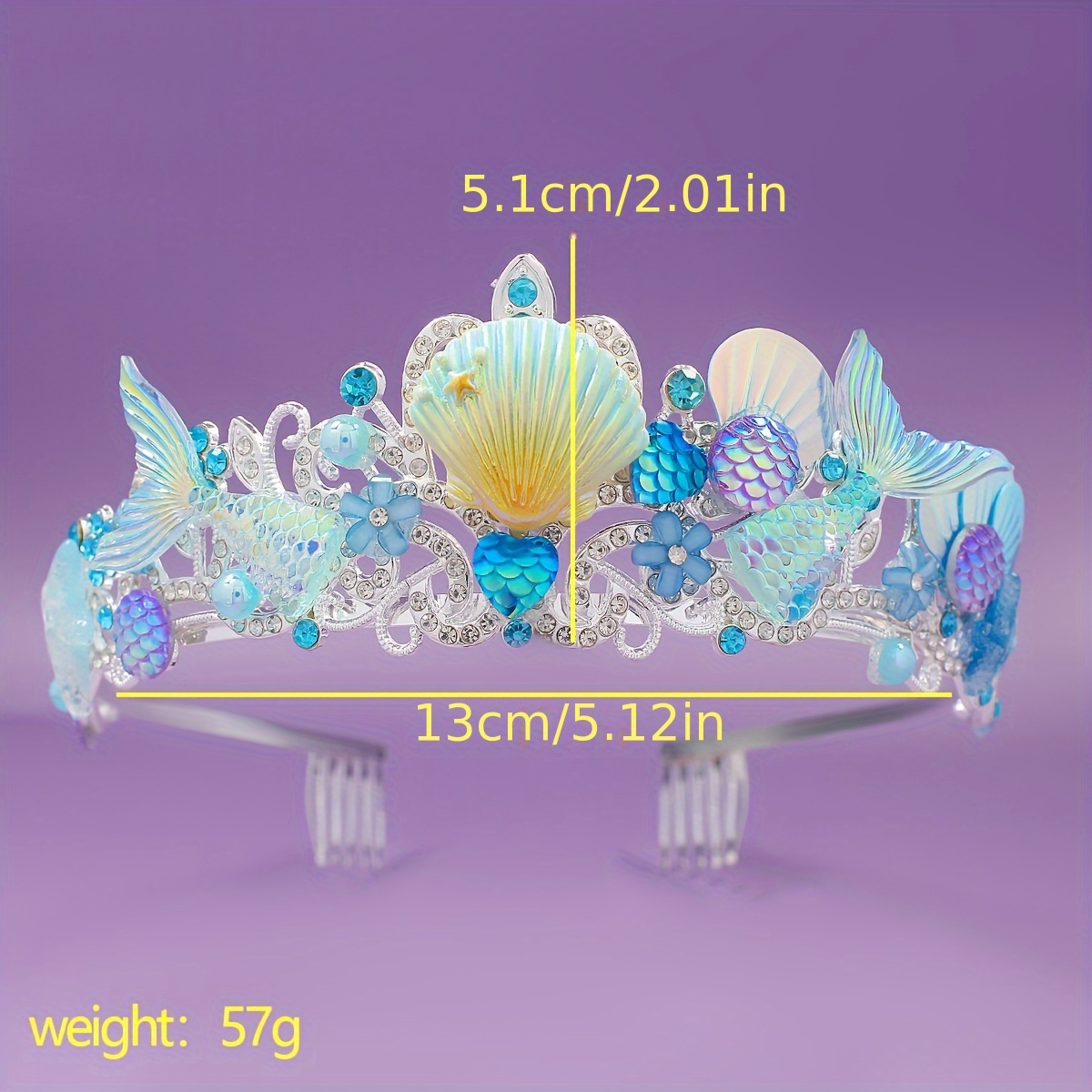 2025 New Mermaid Hair Comb Cro - đánh giá và giá Women Accessories For Gift